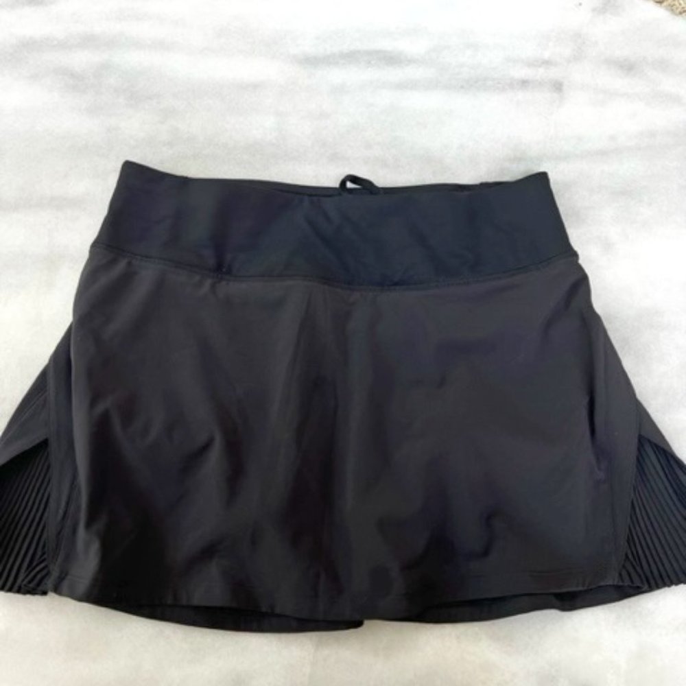 Lululemon Play off the Pleats Skirt black